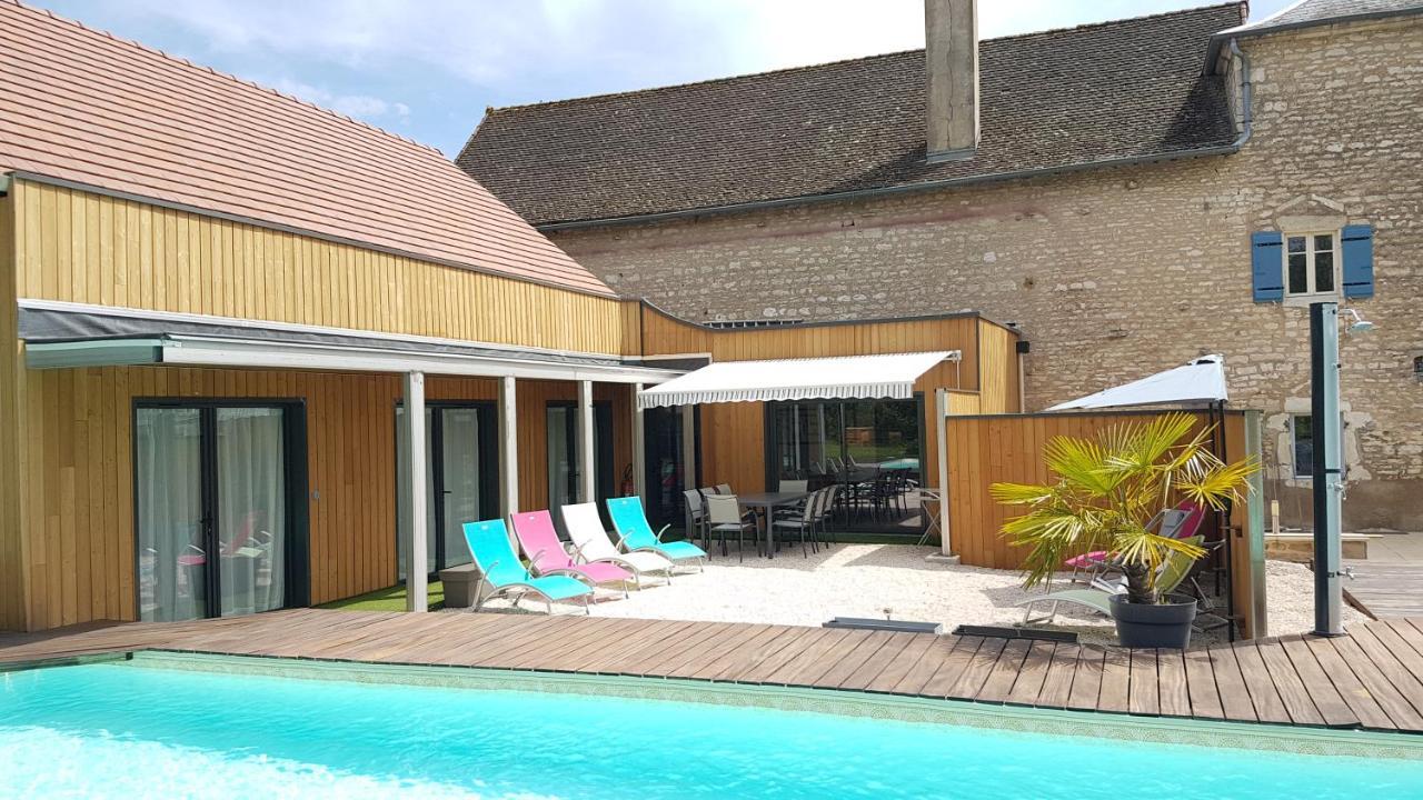 Bed and Breakfast Au Petit Pressoir Givry  Exterior foto
